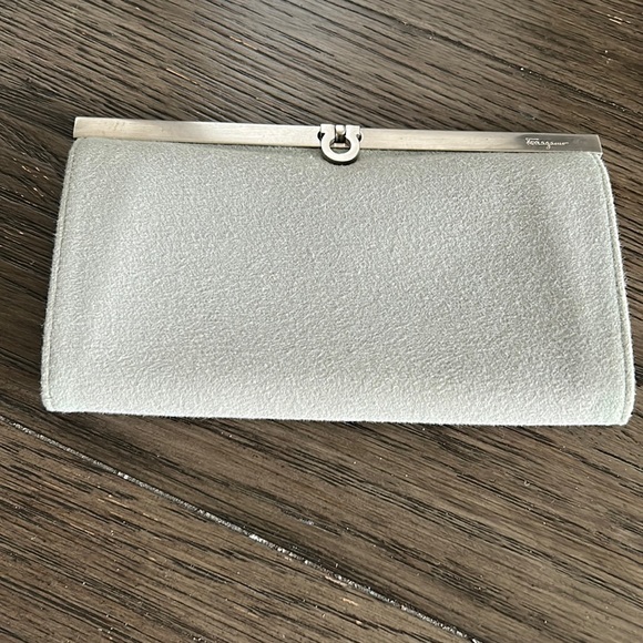 Salvatore Ferragamo Felt Long Wallet - Picture 1 of 16